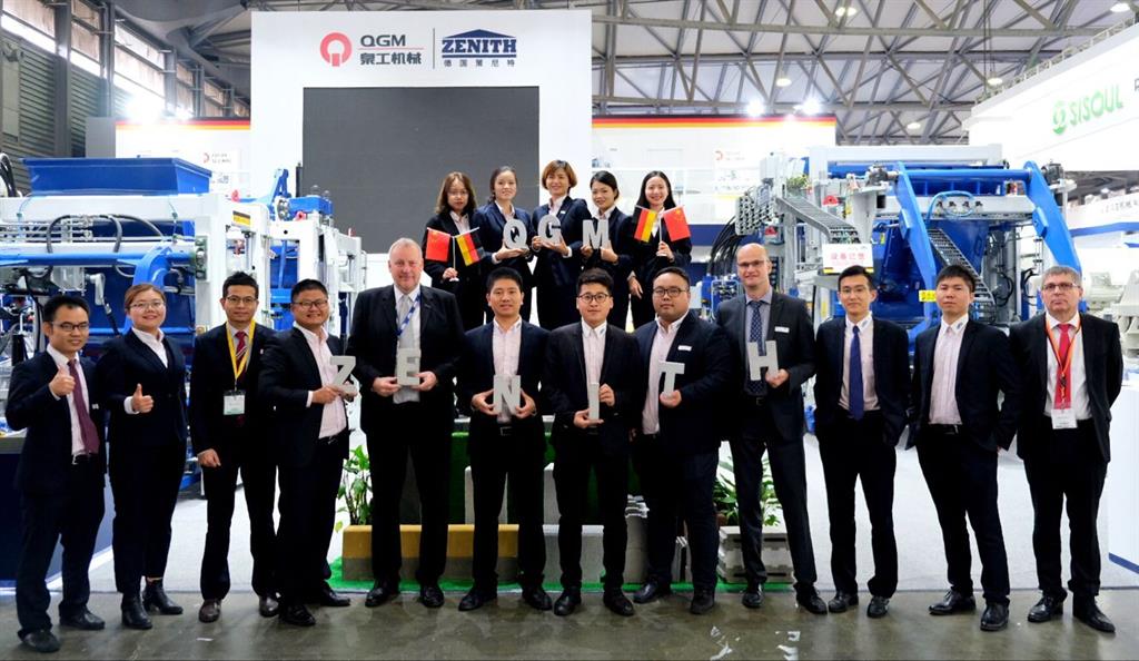 Un pas mai sus, un salt mai departe! QGM Group câștigă un final perfect în 2018 Bauma China Fair