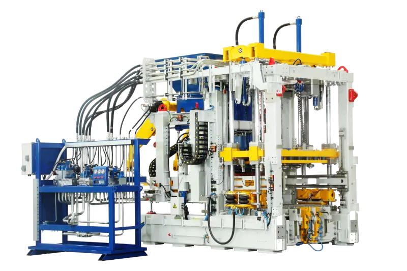 Mașină automată de cărămidă QGM ZN1200-2S | Mașină inteligentă de fabricare a blocurilor de beton pentru reciclarea deșeurilor solide