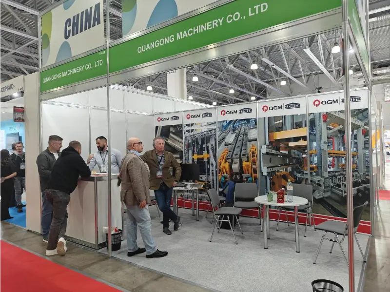 Concentrarea pe piața de infrastructură eurasiatică: Quangong Machinery Co., Ltd. expune la CTT EXPO din Rusia